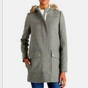 J crew factory vail parka size 0
